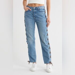 MOTHER Superior The Laced Hiker Hover in Deans List